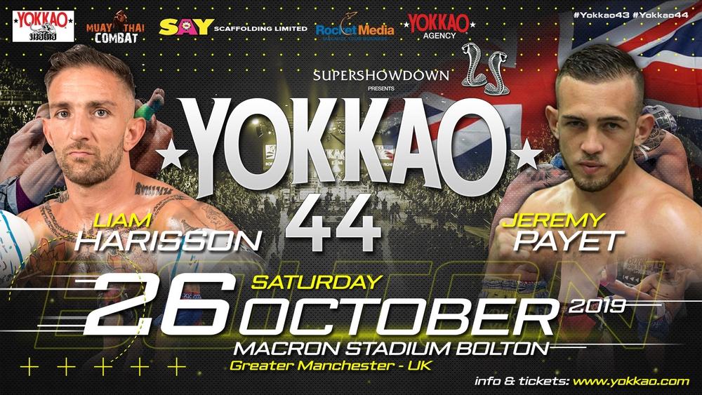 YOKKAO 44 Main Event: Liam Harrison vs Jeremy Payet-YOKKAO Europe