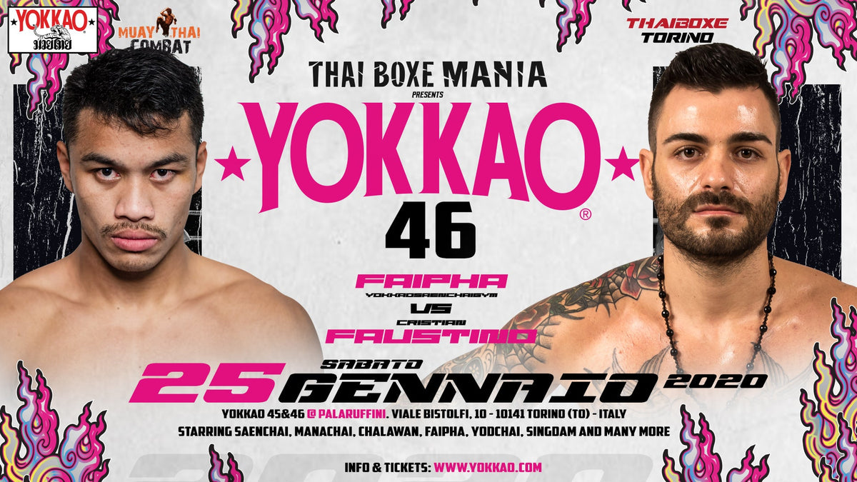 YOKKAO 46: FAIPHA VS CRISTIAN FAUSTINO-YOKKAO Europe