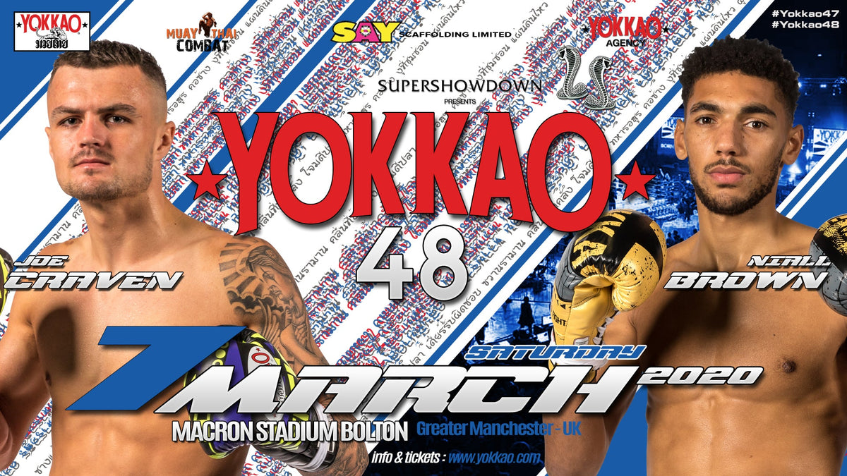YOKKAO 48: Joe Craven vs Niall Brown-YOKKAO Europe