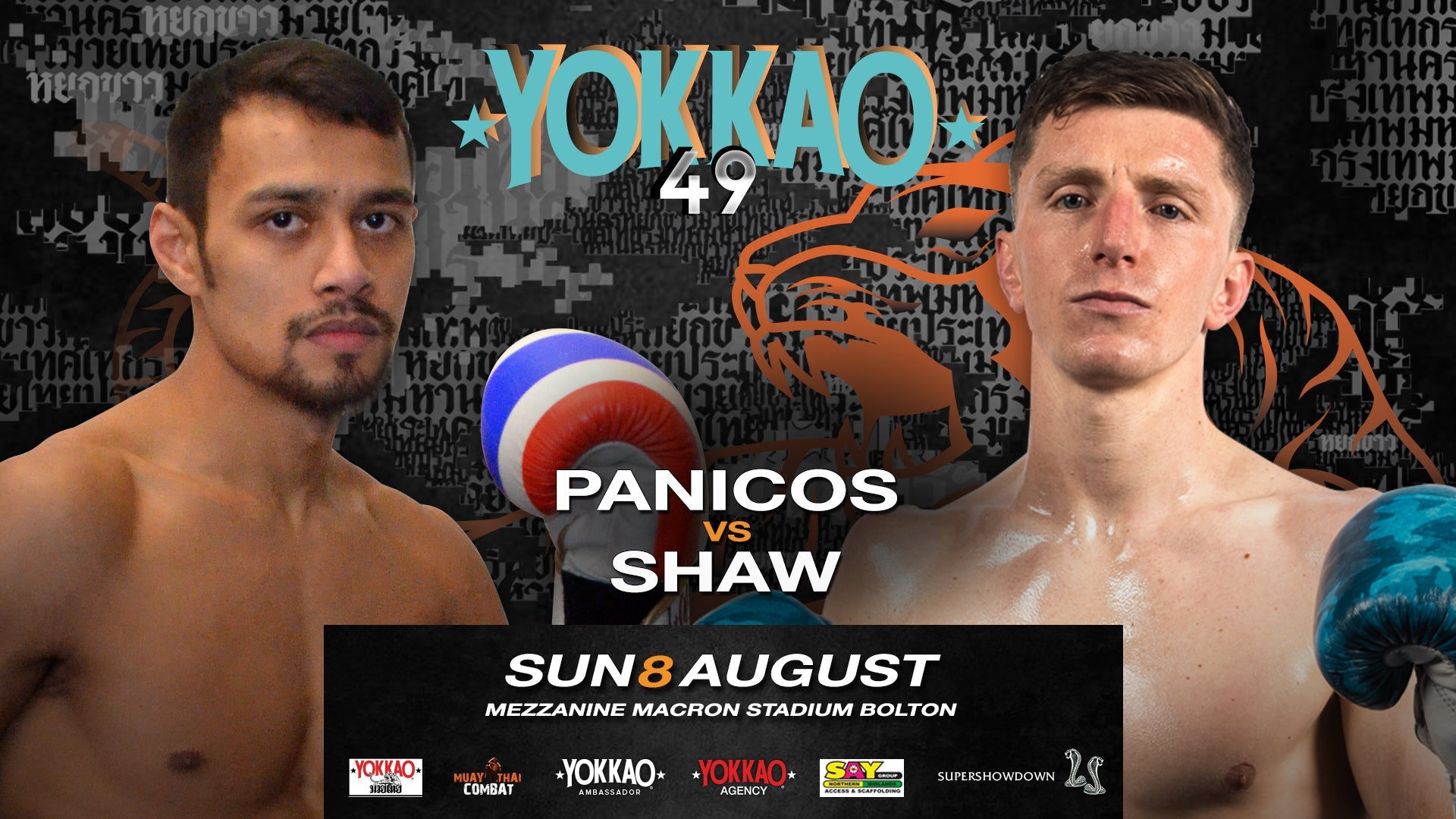 YOKKAO 49 First Fight Announced: Panicos Yusuf vs Chris Shaw!-YOKKAO Europe