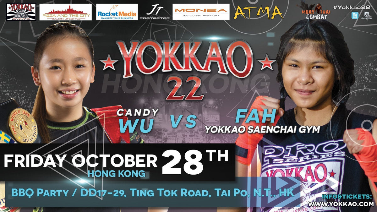2 Gold Medalist Women’s Fight Added to YOKKAO 22 Hong Kong!-YOKKAO Europe