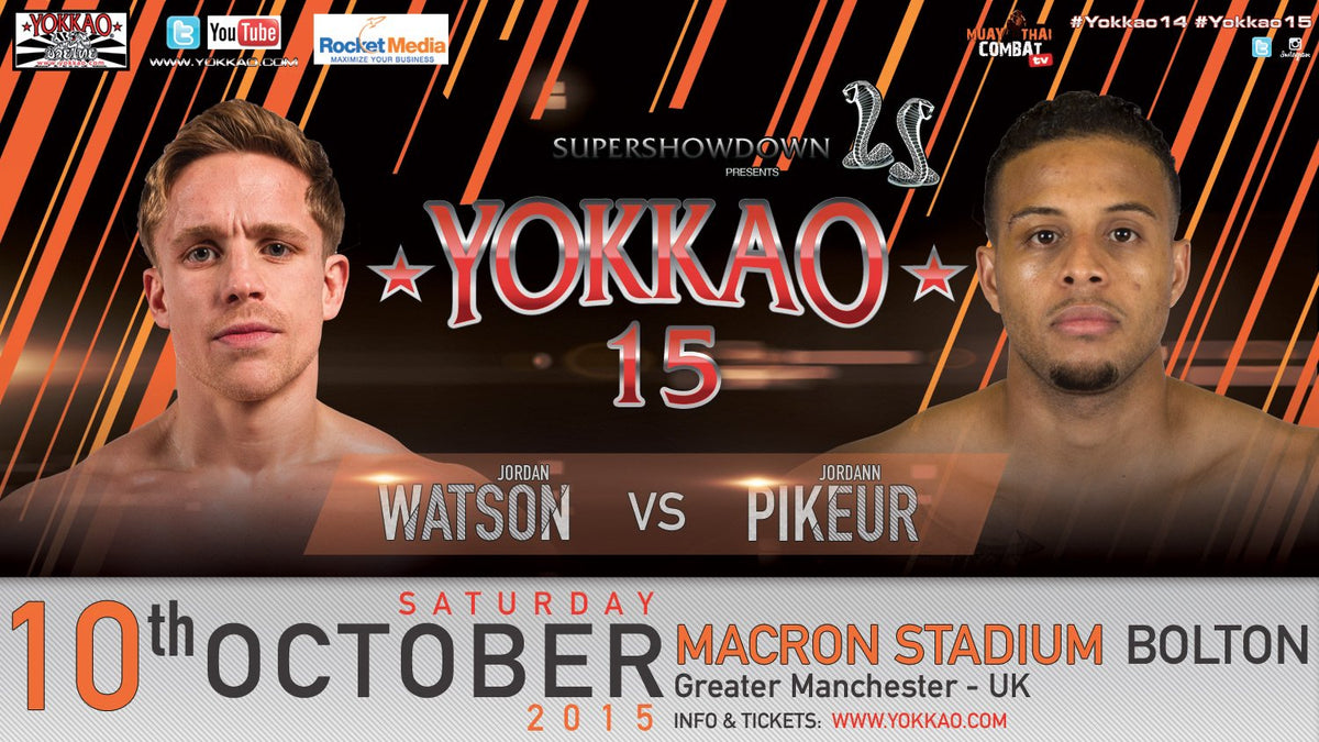 K-1 Finalist Jordann Pikeur vs Jordan Watston at YOKKAO 15!-YOKKAO Europe