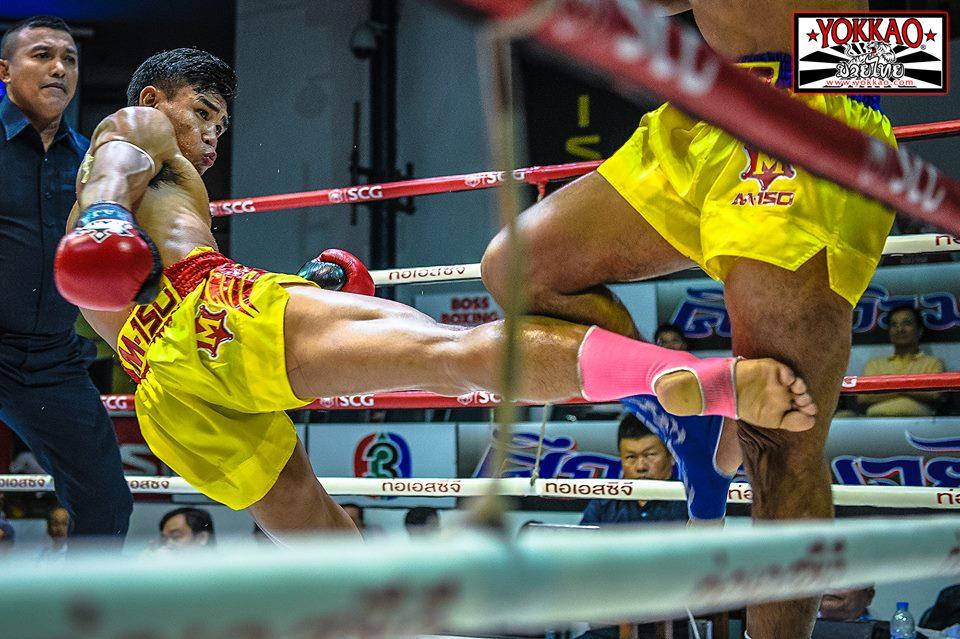 Breaking News: Manachai Scores Round One KO win at Channel 3 Main Event!-YOKKAO Europe