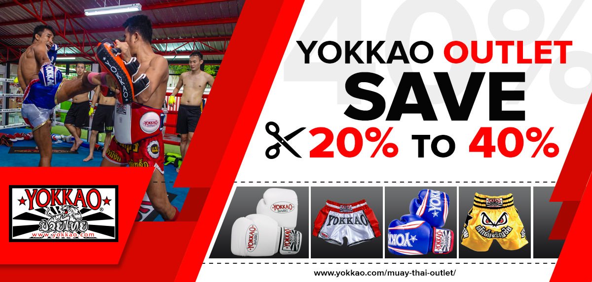 YOKKAO Launches Online Muay Thai Outlet!-YOKKAO Europe