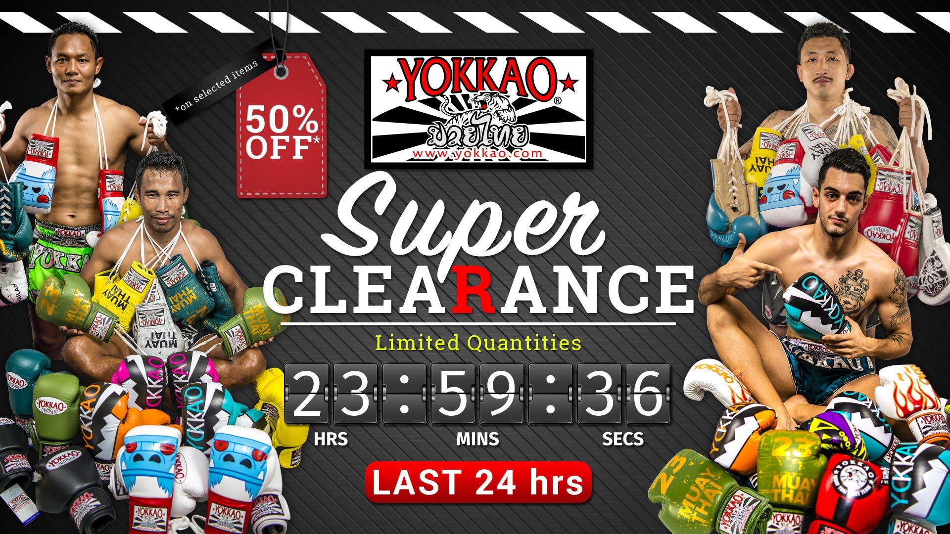 Final 24 Hours For YOKKAO 50% OFF Super Clearance Sales!