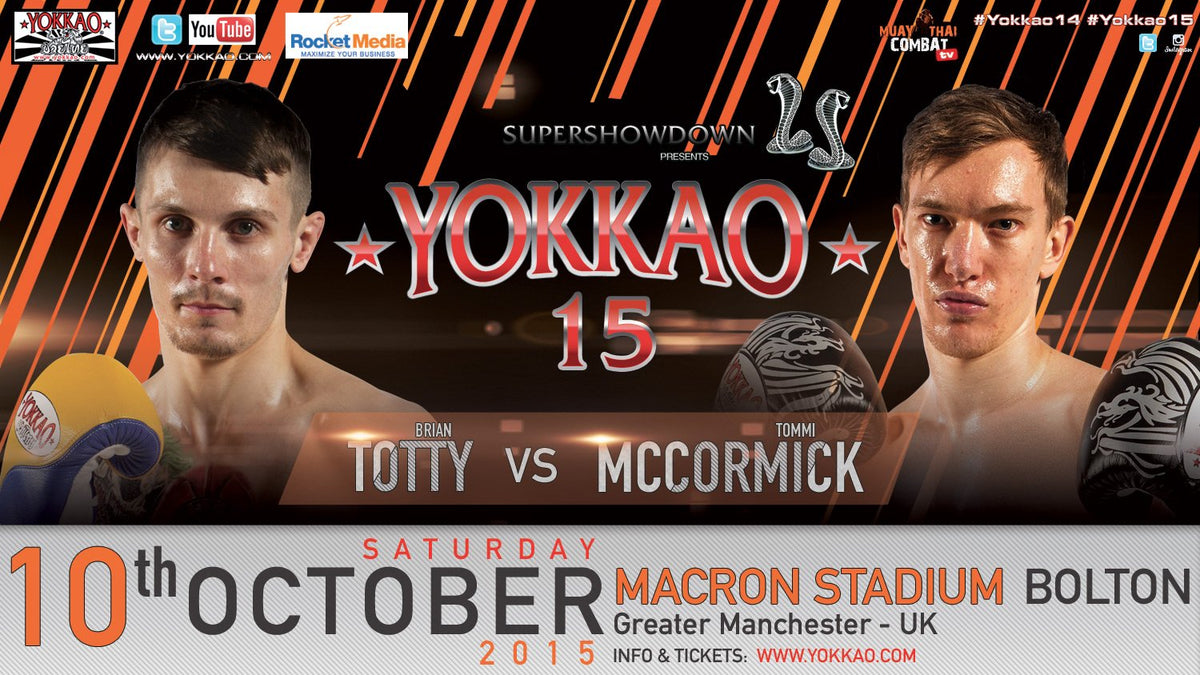 YOKKAO 15 Double Interview: Totty vs McCormick-YOKKAO Europe