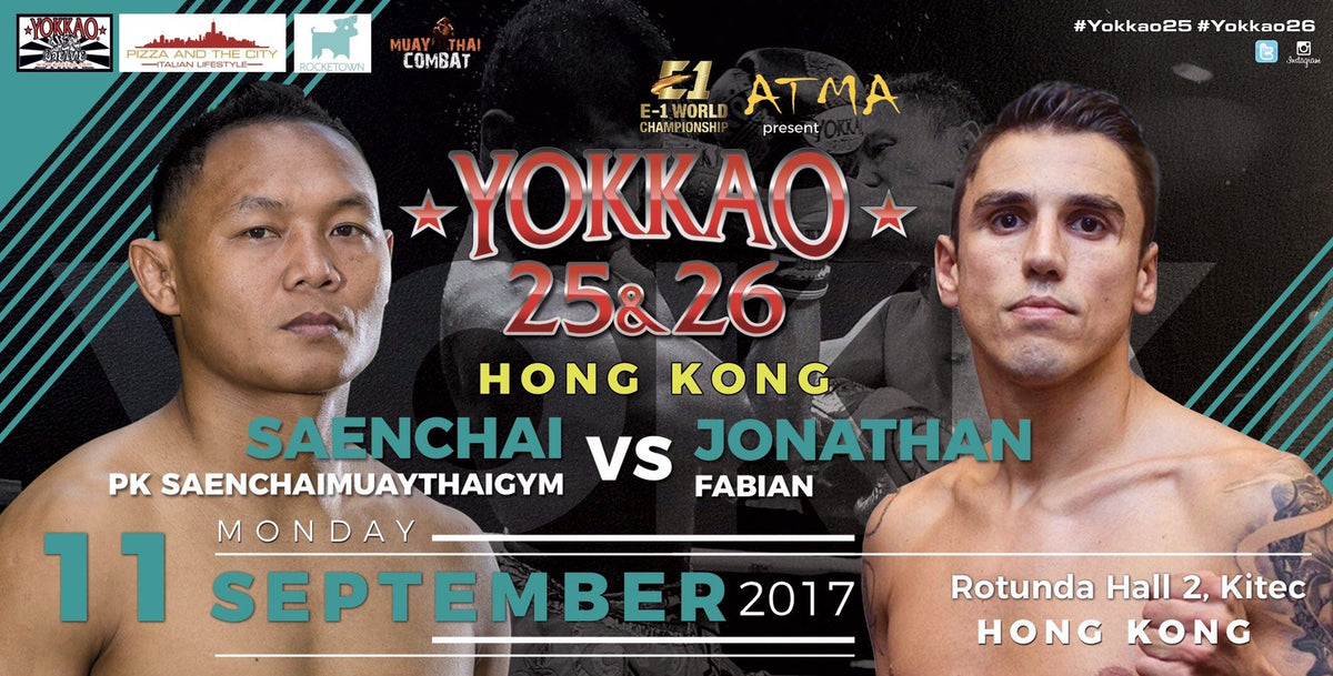 Saenchai vs Jonathan "Scarface" Fabian at YOKKAO 26 Hong Kong!-YOKKAO Europe