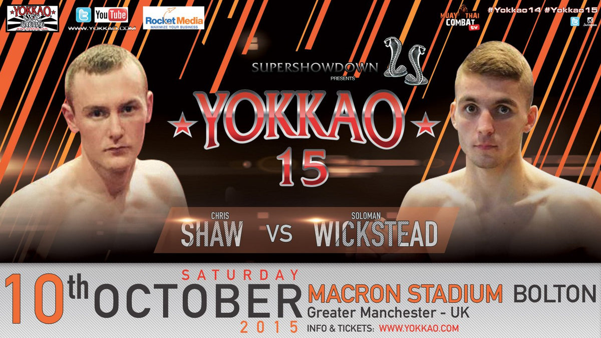 YOKKAO 15 Soloman Wickstead: “I Can't Be Beat, I Feel on Top of The World”-YOKKAO Europe