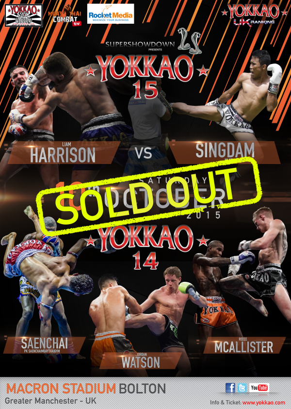 YOKKAO 14 - YOKKAO 15: Tickets are Basically all Sold Out!