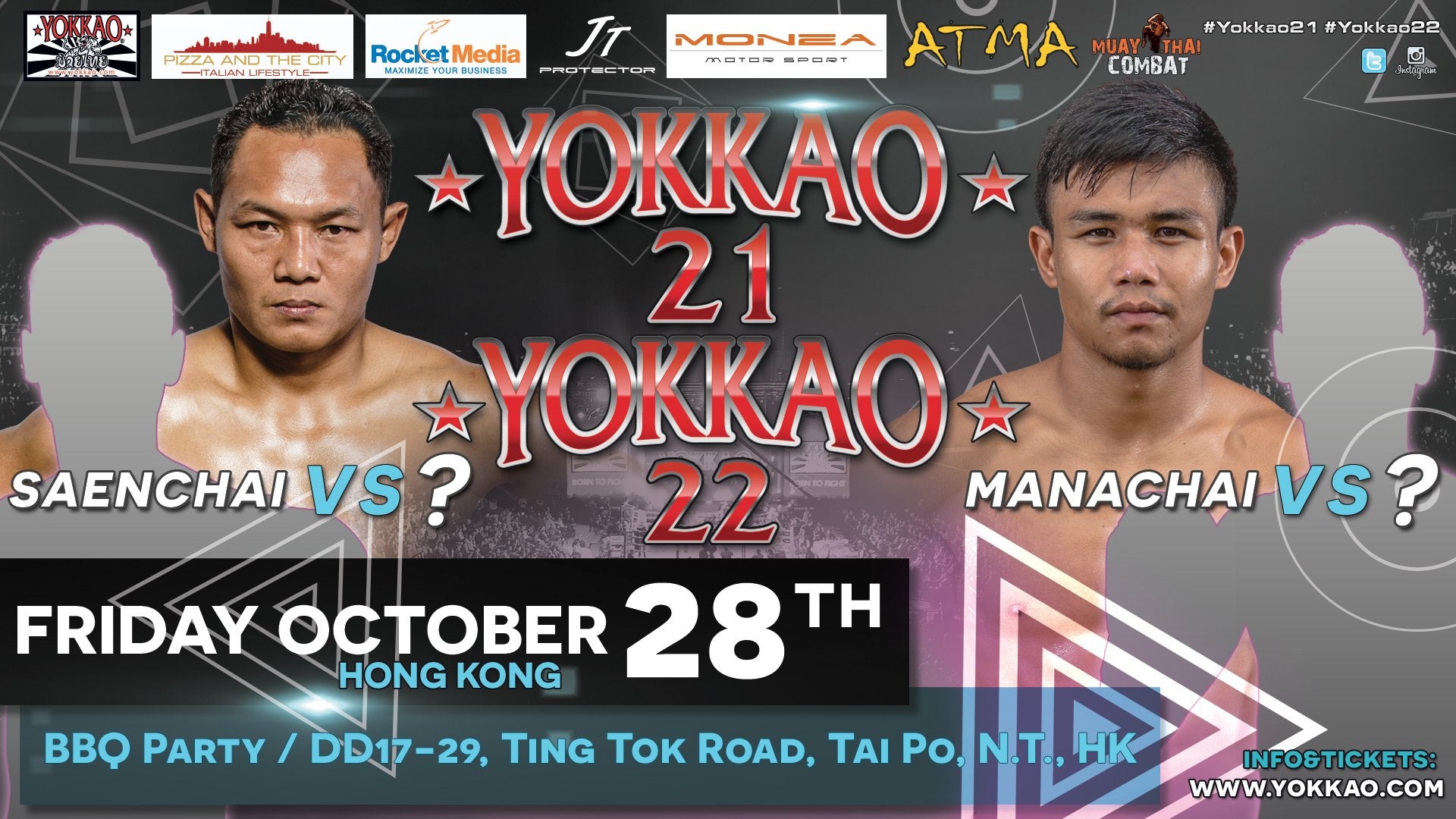 YOKKAO 21 & 22: a Hong Kong Double Treat!