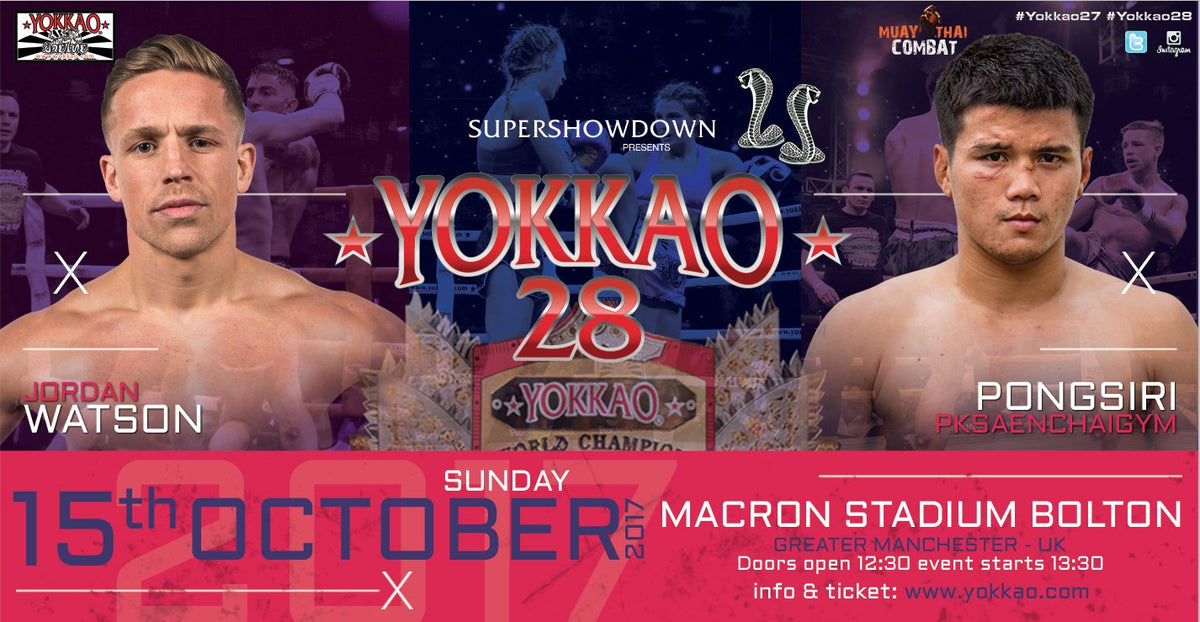 Will Jordan Watson Continue His Reign at YOKKAO 28?-YOKKAO Europe