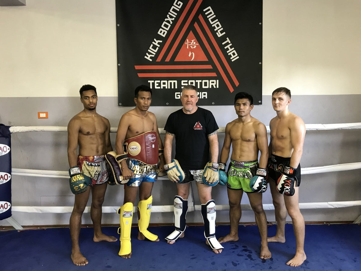 YOKKAO Fight Team Train with Famed Fight Coach Alfio Romanut-YOKKAO Europe