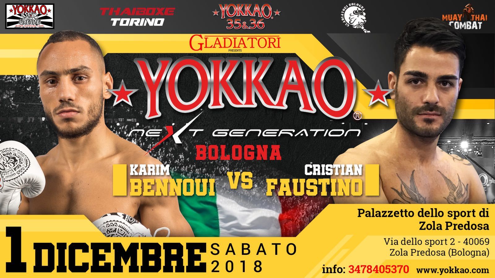 YOKKAO Next Generation Goes to Bologna Italy!