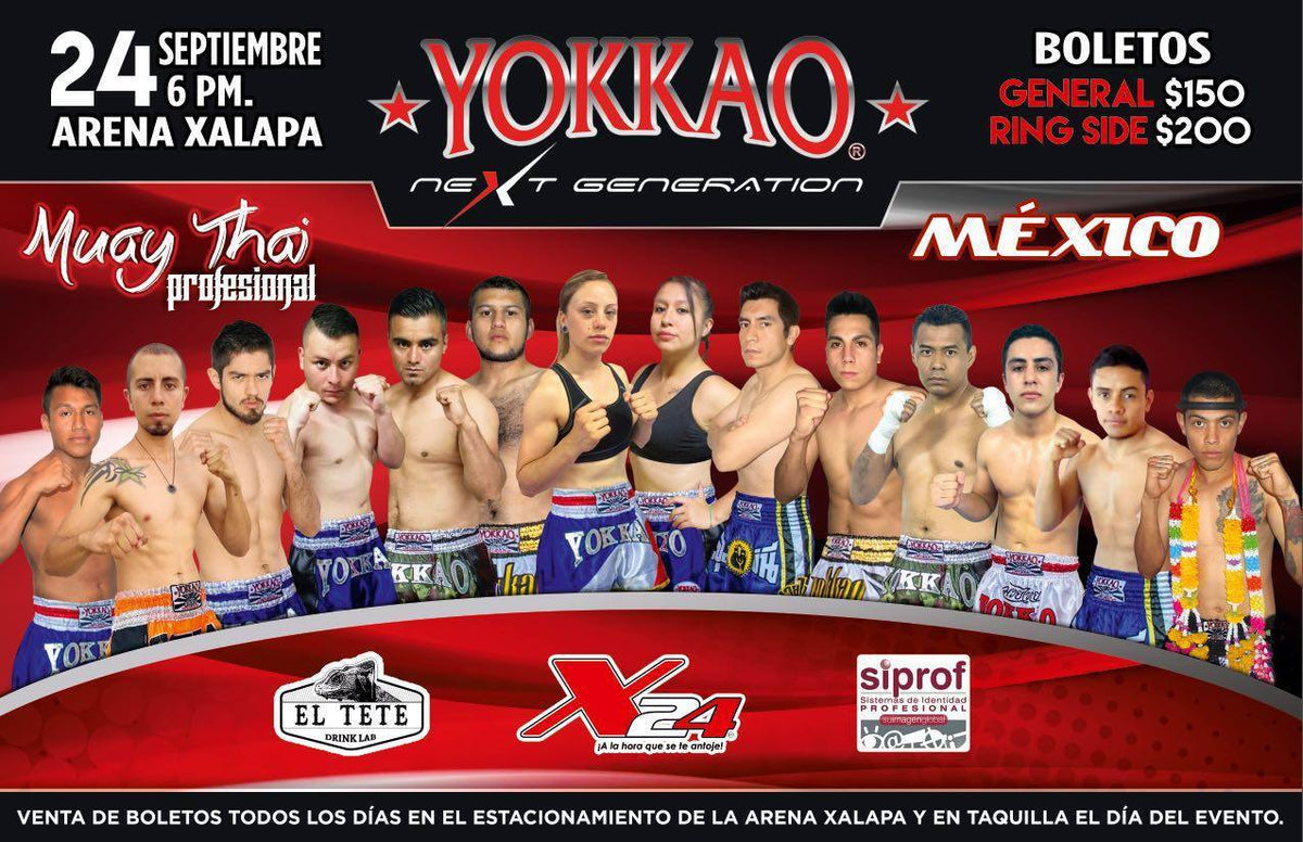 YOKKAO Next Generation Strikes Mexico!-YOKKAO Europe