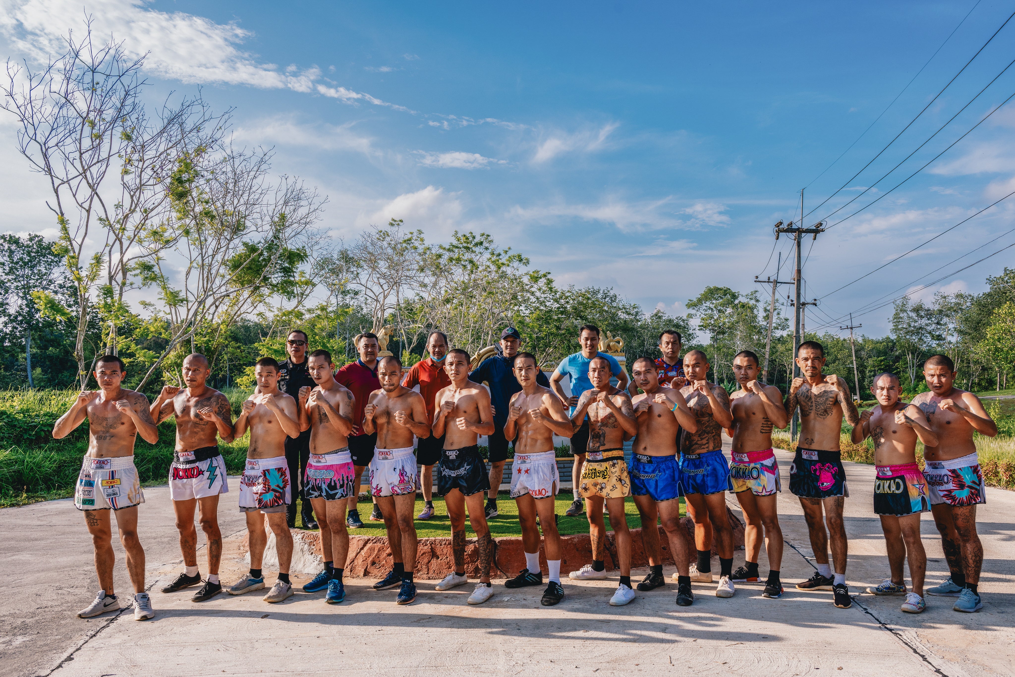 YOKKAO MMA fighters in training
