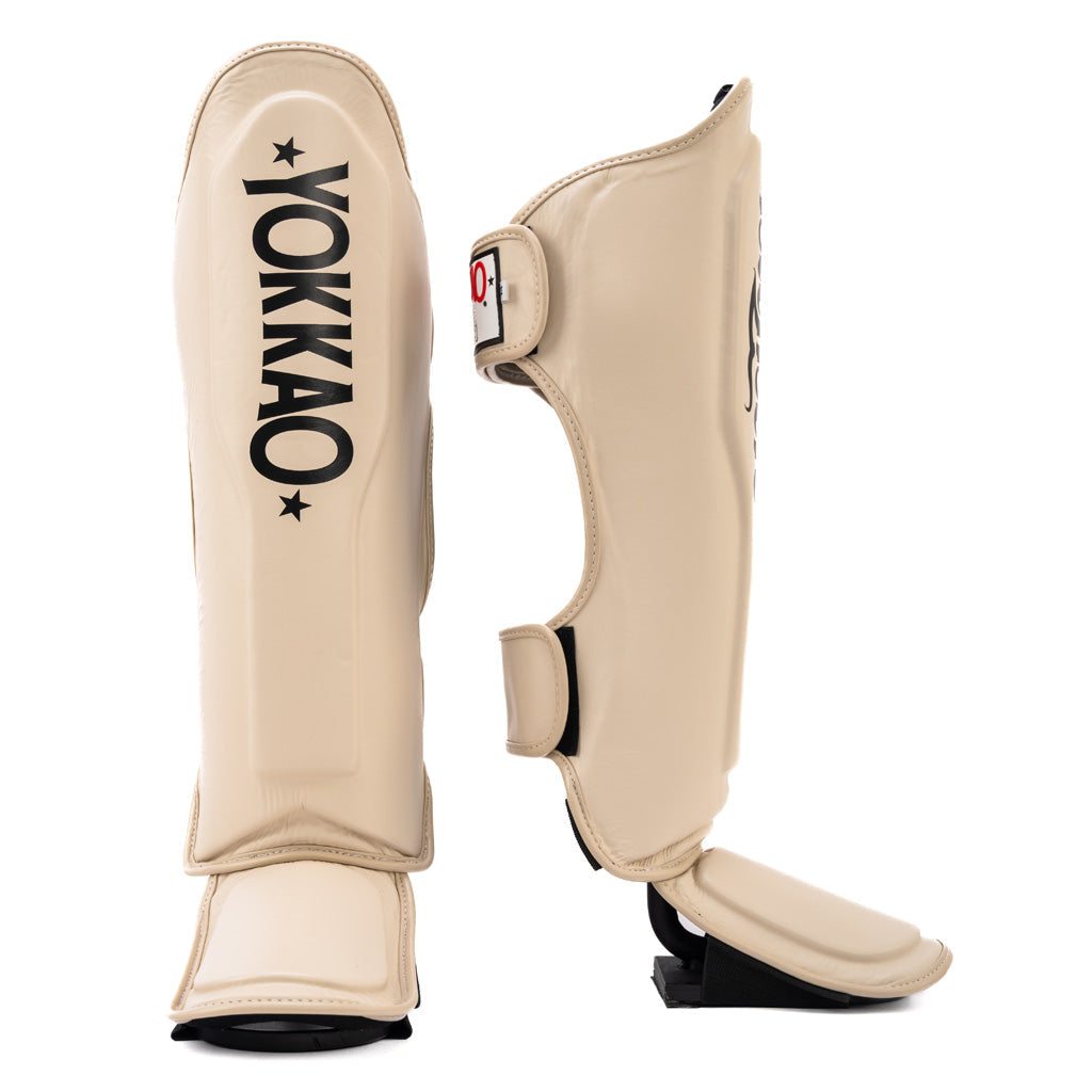 YOKKAO Legacy Shin Guards | Premium Leather Made in Thailand