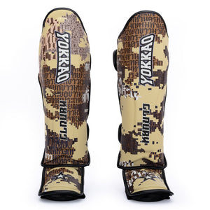 Thai Camo Shin Guards
