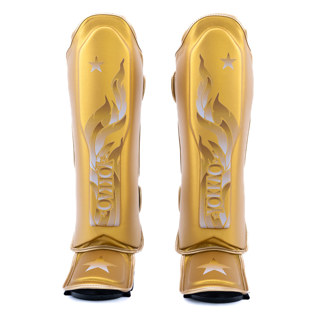 YOKKAO stadium shinguard レガース Sサイズ シンガード YOKKAO 'Stadium' Shin Guards - Microfiber Leather
