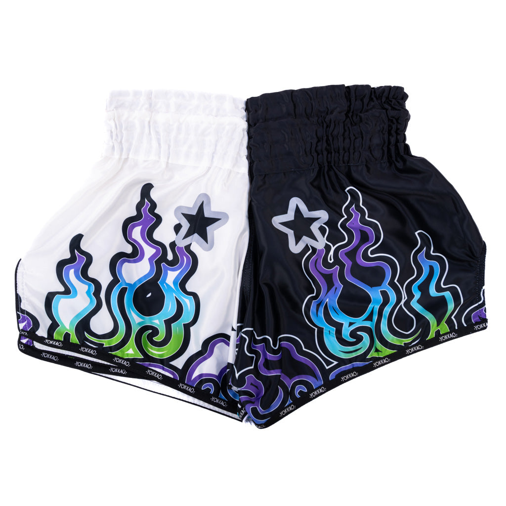 Flames Muay Thai Shorts-shorts-carbonfit-new-yokkao-dollar-YOKKAO Europe