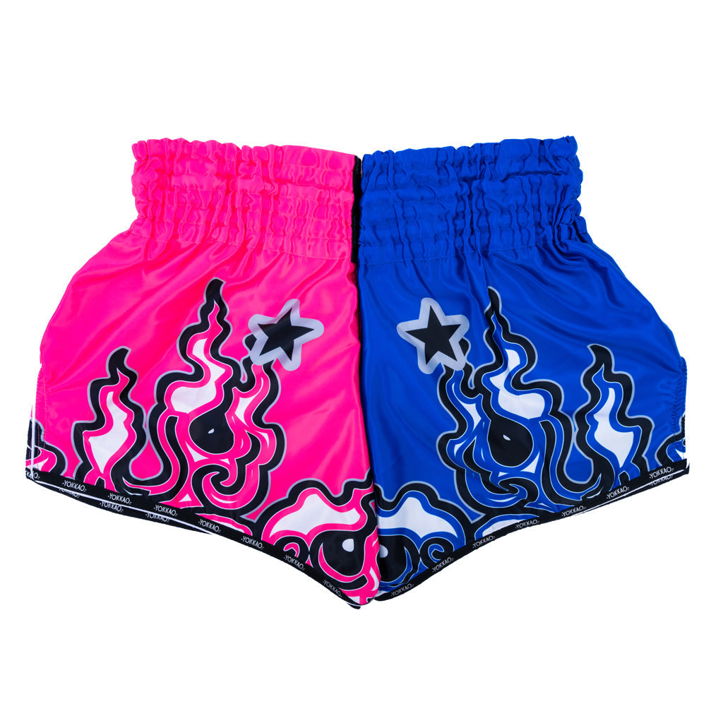 Flames Muay Thai Shorts-shorts-carbonfit-new-yokkao-dollar-YOKKAO Europe