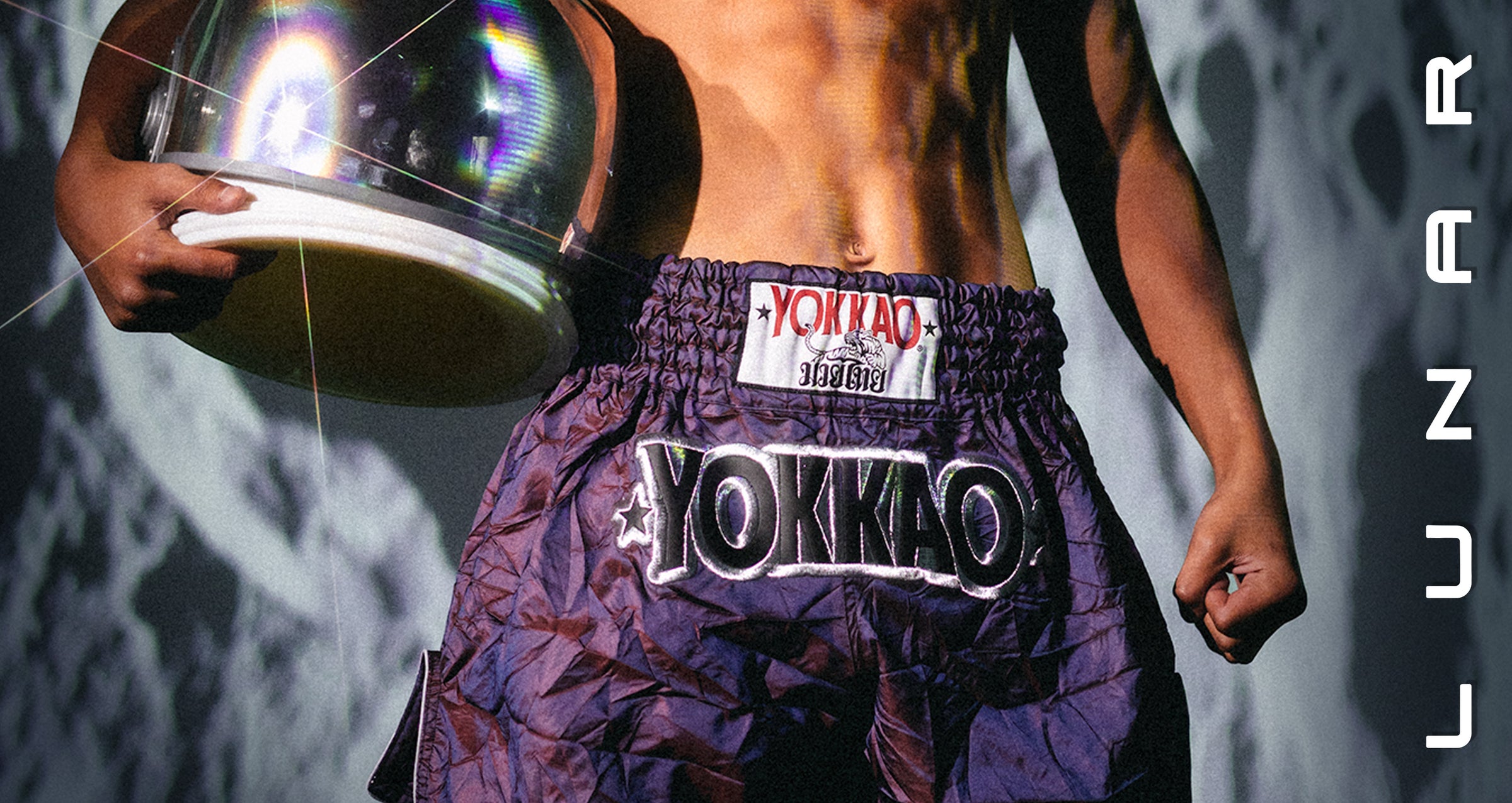 Yokkao - Fasciatura Mani Muay Thai Premium 4m - Cotone Elastico Per Allenamento E Combattimento (Rosso)