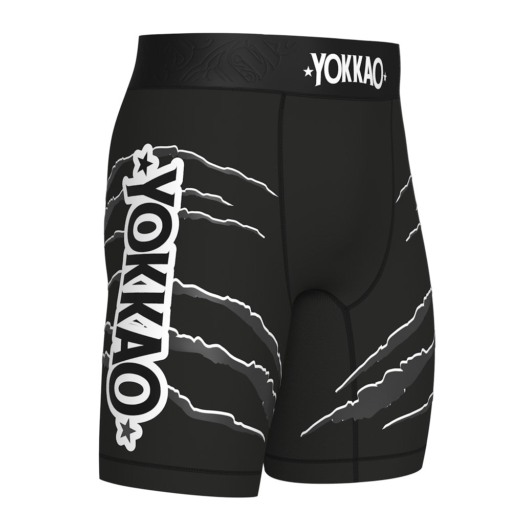 Short MMA à compression anti-rayures