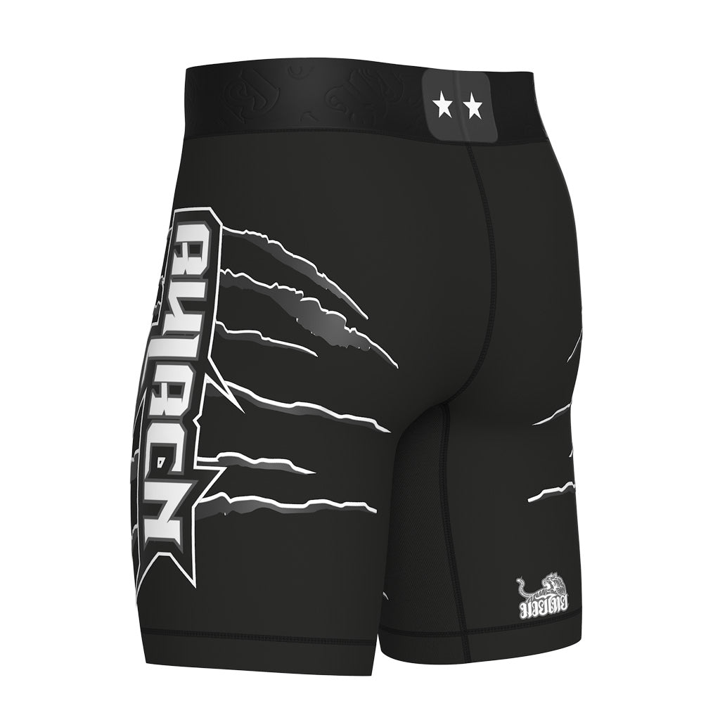 Short MMA à compression anti-rayures