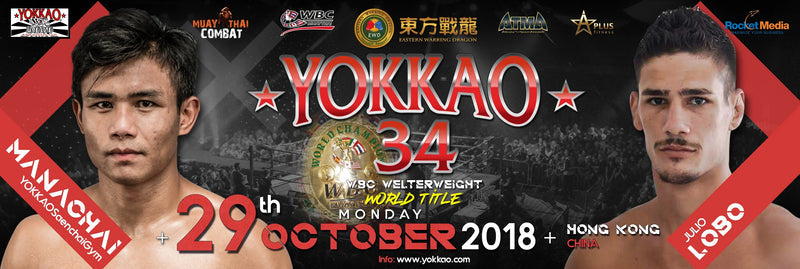 YOKKAO 34 Muay Thai event slide