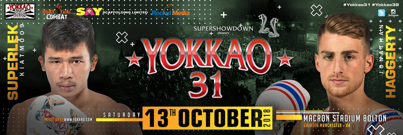 YOKKAO 31 event slide poster