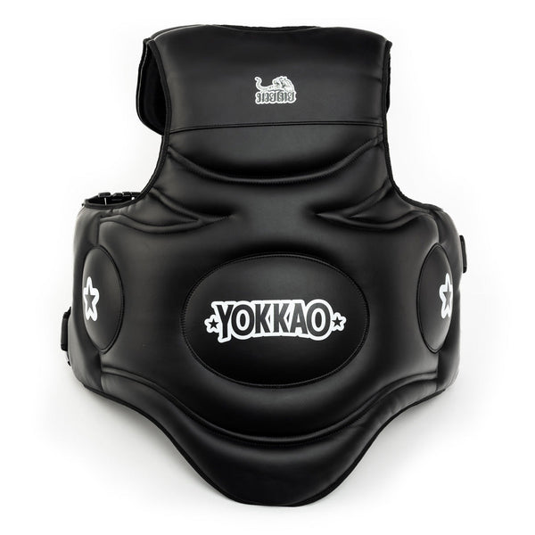 Atyao Protège-aine Groin Guard Cuir PU Bande Élastique Réglable Boxe
