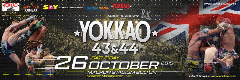 YOKKAO 43-44 events poster