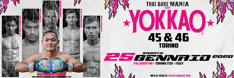 YOKKAO 45-46 event poster