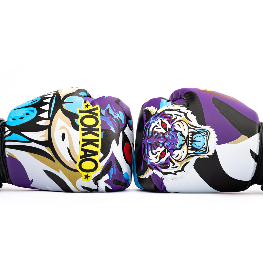 YOKKAO Angry Tiger Boxing Gloves | Premium Muay Thai Gear | YOKKAO EU