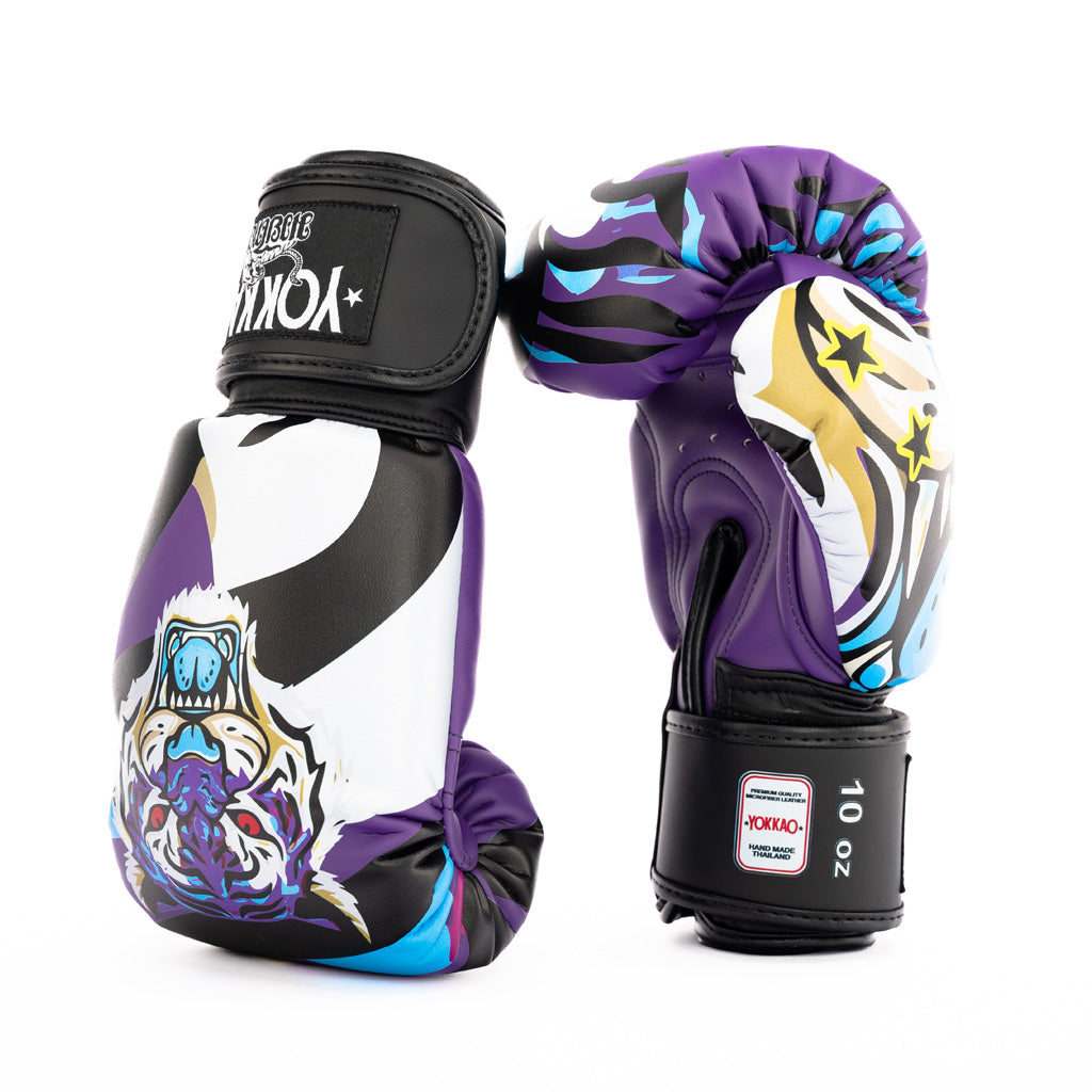 YOKKAO Angry Tiger Boxing Gloves | Premium Muay Thai Gear | YOKKAO EU