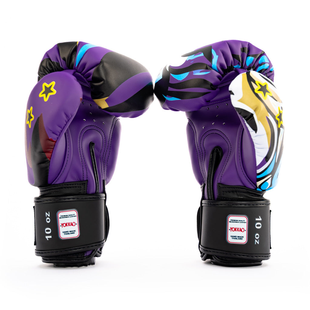 YOKKAO Angry Tiger Boxing Gloves | Premium Muay Thai Gear | YOKKAO EU