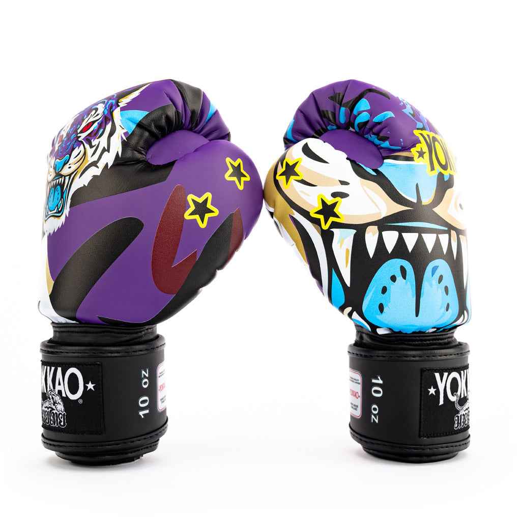 YOKKAO Angry Tiger Boxing Gloves | Premium Muay Thai Gear | YOKKAO EU
