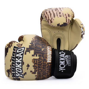 Thai Camo Boxing Gloves