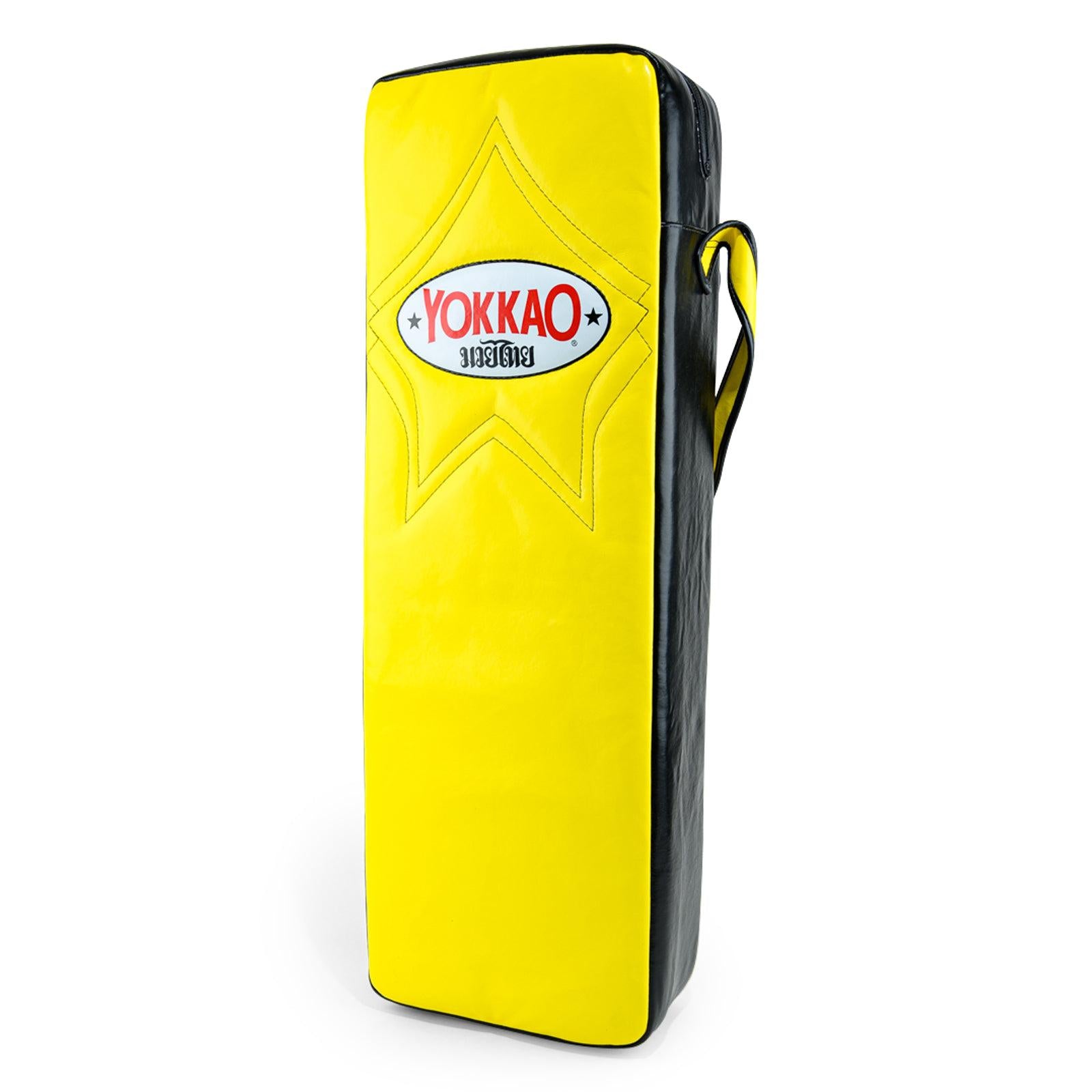 Quad Low Kick Pad Yellow-quad-low-kick-yokkao-dollar-YOKKAO Europe